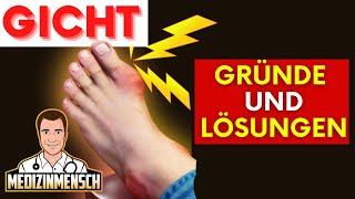 GICHT endgültig PLATT machen! Gründe und Lösungen für neuen Anfall! (Arzt klärt auf)