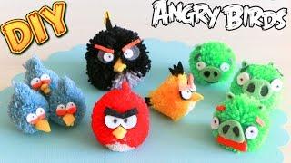 DIY: Angry Birds Pom-pom / NataliDoma