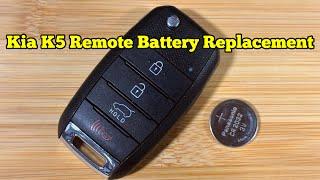 Kia k5 remote key fob battery replacement 2021-2025