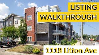 Listing Walkthrough | 1118 Litton Ave, Apt 106 - Nashville Realtors - Scout Realty