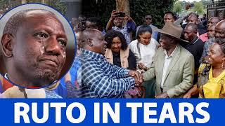 Breaking: Crying Ruto regrets for impeaching Gachagua