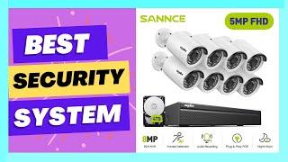 SANNCE 8CH NVR POE Security Camera System