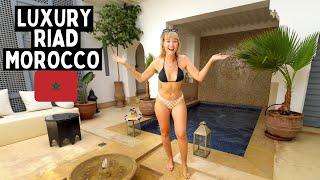 Insane LUXURY RIAD in MARRAKECH! Staying in MOROCCO'S Best HOTEL!