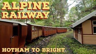 Alpine Railway Hotham Heights to Bright – Live Steam Garden Railway