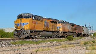 Union Pacific Trains in Southern Arizona & New Mexico - Southwestern Railroad Included!