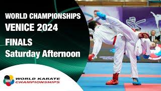 World Cadet, Junior& U21 Championships - FINALS SATURDAY—AFTERNOON SESSION | WORLD KARATE FEDERATION