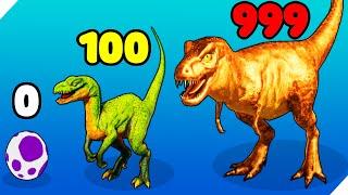 ЭВОЛЮЦИЯ ДИНОЗАВРОВ! Dino Run гонки с динозаврами