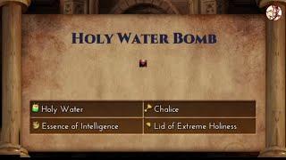 Holy Water Bomb Crafting Recipe for The Genesis Order!