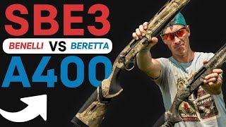 Benelli SBE3 VS. Beretta A400 Xtreme Plus | Shotgun Showdown