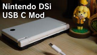 EUnifying my Nintendo DSi (USB C Mod)