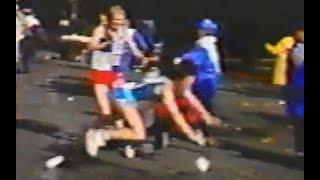 Joan Benoit Samuelson Tackles Child - 1988 NYC Marathon