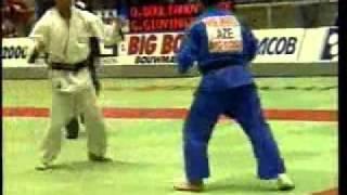 JUDO 1996 European Championships: Yulduz Sultanov (AZE) - Girolamo Giovinazzo (ITA)