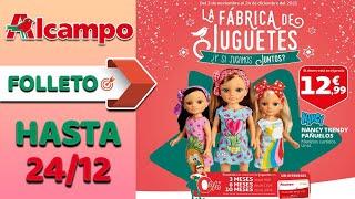 alcampo juguetes para Navidad  folleto noviembre