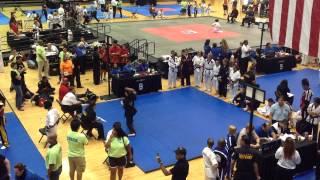 Cristina Font performs Blended Form #4 at the International Martial Arts Festival; August 16, 2014