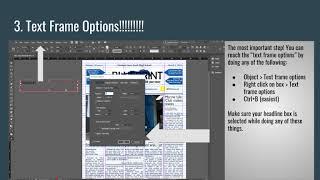 Placing text on images in InDesign