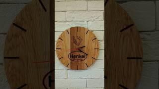 Oak Wall Clock #shorts #woodworking #cncwoodworking #cnc #henkel #festool #makita #diy #dualipa