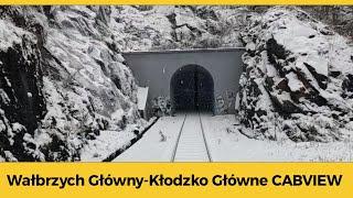 Wałbrzych Główny - Kłodzko Główne CABVIEW