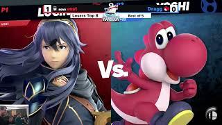 Losers - Dragg (Yoshi) vs NOVA|vest (Lucina) - Smash On The Harbour #216