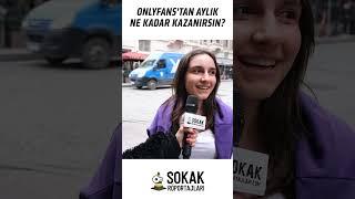 Onlyfans'tan aylık ne kadar kazanırsın? #shorts #sokakröportajları