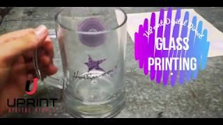 Glass Printing With UPrint Digital Direct