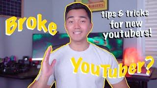 How to make Youtube videos on a budget | New YouTuber tips & tricks | Charles Polino