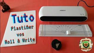 Tuto pour plastifier vos "Roll & Write"