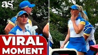 Viral Solheim Cup moment as fan's compliment gets epic reaction from Charlie Hull"