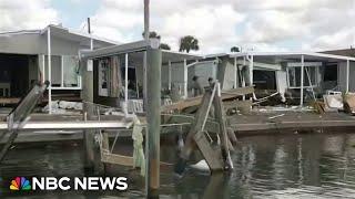 Hurricane Milton dramatically changes barrier island's landscape