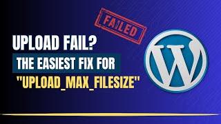 How to Increase Maximum Upload File Size in WordPress (PHP.INI)