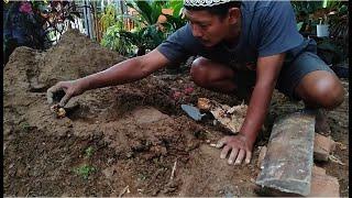 Membuat taman miniatur pemandangan alam gunung sungai