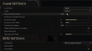 Mordhau Settings & Controls Guide