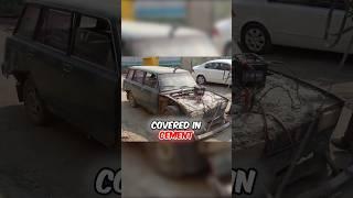 Will it start? | Engine bay full of cement!!
