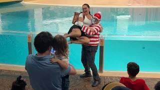 Laugh Out Loud with Tom the Mime at Seaworld Orlando Christmas Celebration