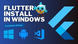 How to Install Flutter on Windows 2025 | Step-by-Step Guide for Beginners ️ | Build First App