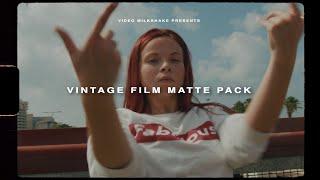 Vintage Film Matte Pack (Letterbox, Grain, Super8 +)