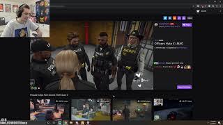 LadyHope OOC mad at xQc
