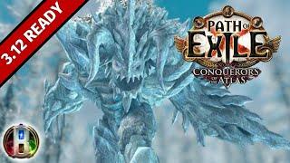 Path of Exile 3.12 - Ice Golems Golemancer Build - Necromancer Witch - PoE Heist - PoE 3.12