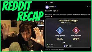 CAEDREL ON HOW TO FIX THE NEW LOL SEASON | SMALL REDDIT RECAP