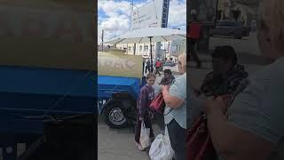 Курган, рынок, Катайский разливной квас СССР 25.06.24