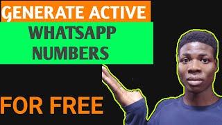 whatsapp marketing | get free WhatsApp numbers for free | #whatsappmarketing