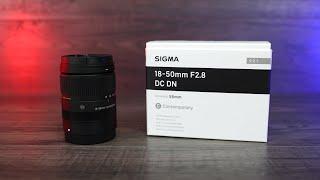 Unboxing Sigma 18-50mm F2.8 Sony Lens