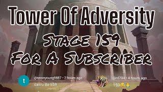 Tower Of Adversity Floors 159 (For A Subscriber) Black Clover M