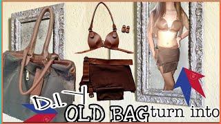 DIY TUTORIAL- Making A Two-Piece Set From Old Bag