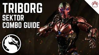 Mortal Kombat X: Triborg (Sektor) Complete Combo Guide 13%-50%