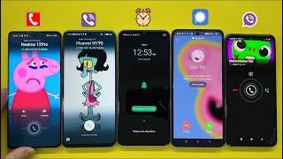 Signal, Viber, Alarm Clock Infinix H30i + Xiaomi Mi N10S + Oppo Flip + Realme 12P + Huawei NY90