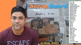 OnePlus , Realme , Oppo & Vivo Mix Scrap Motherboard 30 Pcs Lot