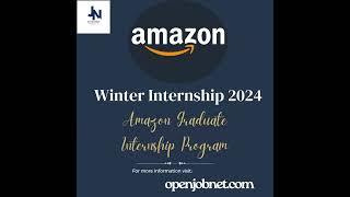 Amazon Internship 2024 India – Team Lead Role #internship #freshers #job #freshersjobs