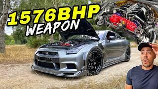 THE 1576BHP JDM NISSAN R35 GTR STREET MONSTER..