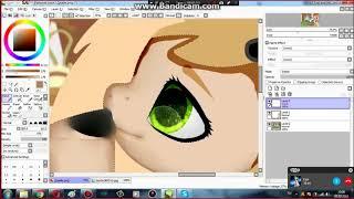 Обработка пони в Paint Tool SAI на заказ.