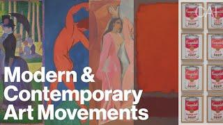 The History of Modern & Contemporary Art in 13 Minutes (+ Art Today)